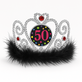 Sparkling Light-Up 50th Birthday Tiara